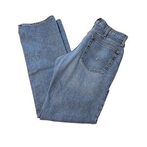 Ariat Rebar M4 Relaxed Boot Cut Jeans Mens 31x34 Medium Wash Denim Work Pants